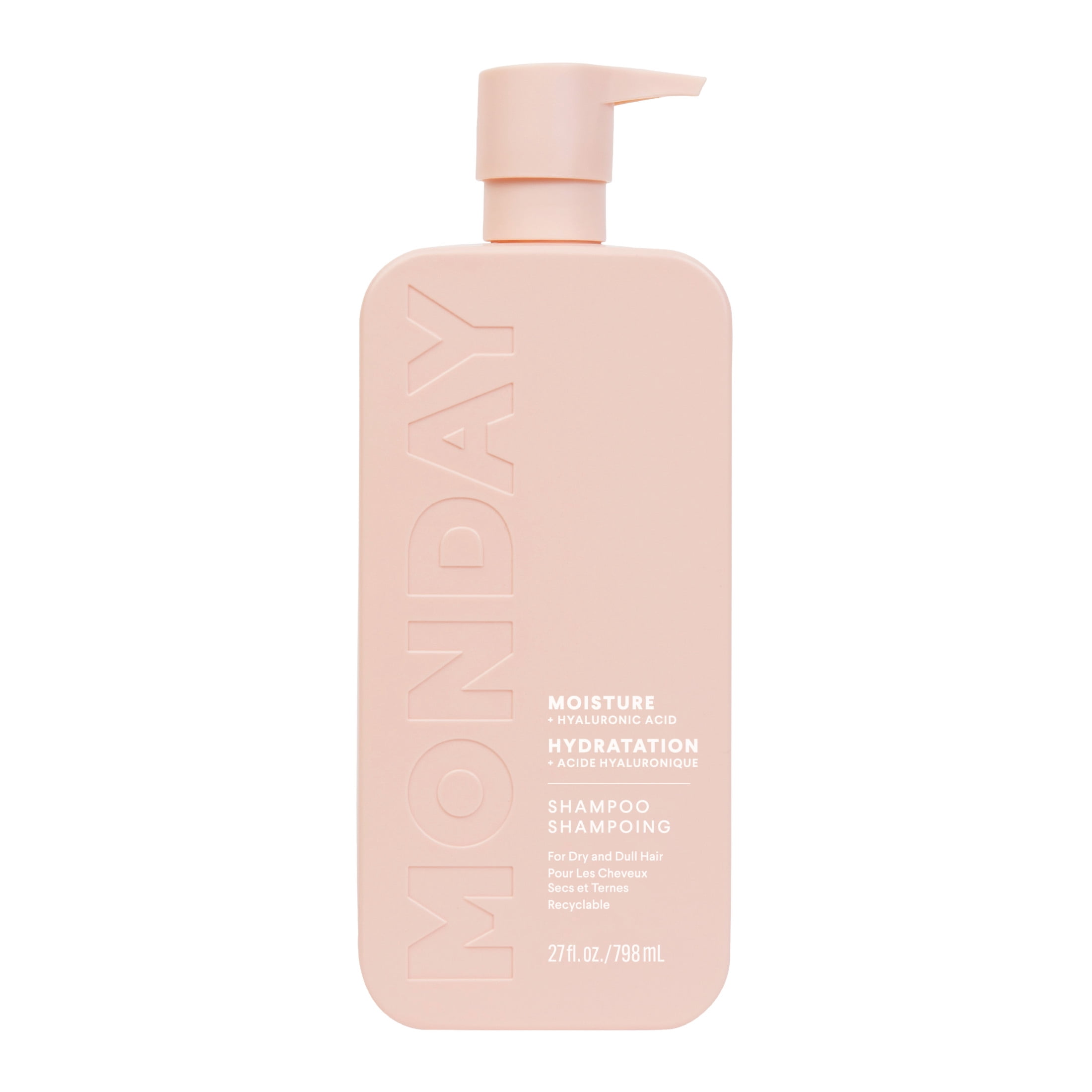 MONDAY Haircare MOISTURE Shampoo with Hyaluronic Acid & Shea Butter for Dry & Dull Hair
