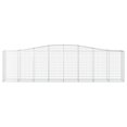 thumbnail image 4 of vidaXL Panier à Gabions Arqué pour Fleurs en Fer Galvanisé, 4 of 6