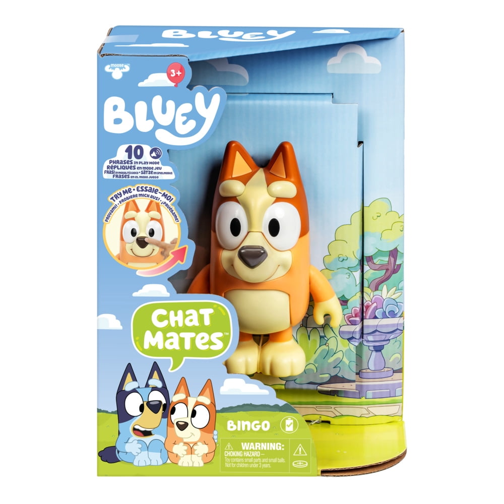 Pack de figurines Bluey Chat Mates Bingo