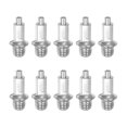 thumbnail image 1 of Unique Bargains Track Spikes 3/8 Inch Alloy Steel Replacement for Track Shoes, Silver Tone, 10 Pieces, 1 of 5