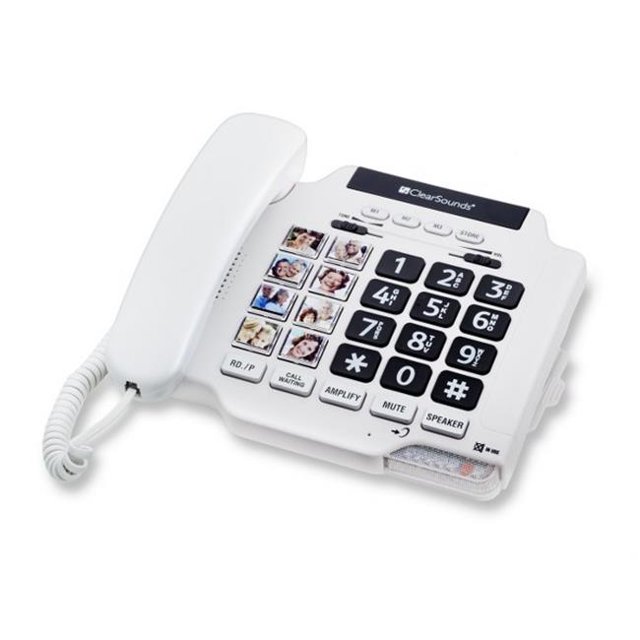 ClearSounds Téléphone Amplifié Esprit de Communication - Lot de 6