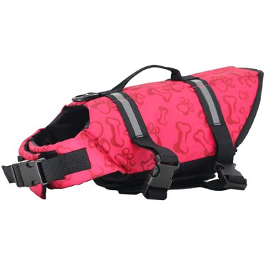 Dog Flotation Vest, Reflective Life Jacket for Small Dogs with Rescue Handle, Small Dog Vests
