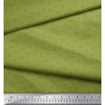 thumbnail image 3 of Soimoi Green Rayon Fabric Artistic Geometric Print Sewing Fabric Yard 56 Inch Wide, 3 of 5