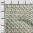 thumbnail image 2 of oneOone Cotton Poplin Twill Sea Green Fabric Leaves Fabric For Sewing Printed Craft Fabric By The Yard 56 Inch Wide, 2 of 5