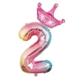 thumbnail image 1 of Vaidha Used For Birthday Party, Anniversary Celebration 100 Cm Number Decoration, 1 of 1