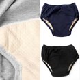 thumbnail image 2 of CNKOO Cotton Absorbent Incontinences Underwear Washable Reusable Cloth Diaper Pants Panties For Elderly Care And Overnight Use, 2 of 9
