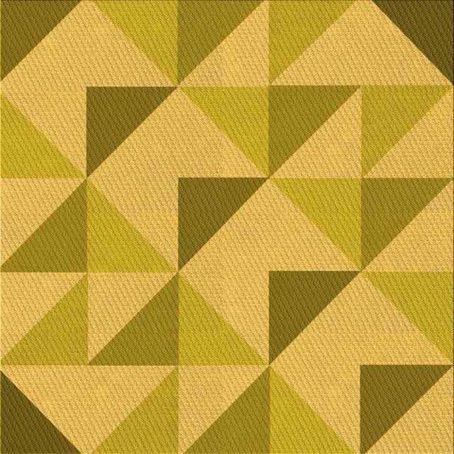 Ahgly Tapis d'Intérieur Lavable en Machine Carré Transitionnel Brun Doré Foncé, 7 Pieds Carré