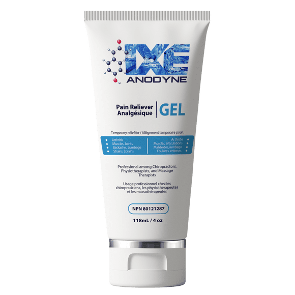 IXE Natural Fast ice Relief Gel 118mL / 4oz for backpain, neckache, muscle pain, Lumbago, arthritis.