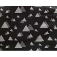 thumbnail image 5 of oneOone Georgette Viscose Fabric Triangle Geometric Printed Craft Fabric BTY 42 Inch Wide, 5 of 5