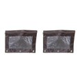 thumbnail image 2 of Decodeary Durable Pouch For Organizing Documents In Office Portable Zippered Pouch Brown 2Set, 2 of 6
