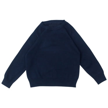 Besolor Knit Sweaters for Boys Girls Fall Winter Long Sleeve Crewneck Undershirts Kids Comfy Solid Pullover Shirts