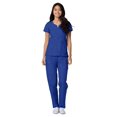 thumbnail image 4 of Adar Uniformes Médicaux Universels pour Femmes - Haut de Sarrau Curvé Charmant, 4 of 7