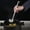Silver2, variant on Stainless Steel Soup Metal Spoon with Ergonomic Handle Ideal for Cooking and Soups Kitchen Tableware for Easy Hanging