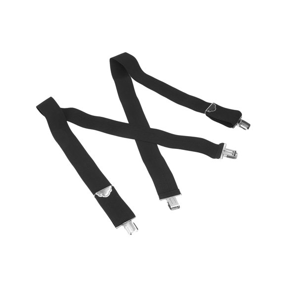 Mens Suspenders, Portable Black Suspenders Gifts for Clothing Collocation