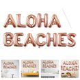 thumbnail image 3 of 1 Set Hawaii Party Balloon Premium Party Balloon Durable Letter Balloon, 3 of 8