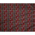 thumbnail image 4 of oneOone Polyester Lycra Fabric Leaves & Floral Block Printed Craft Fabric BTY 56 Inch Wide, 4 of 4