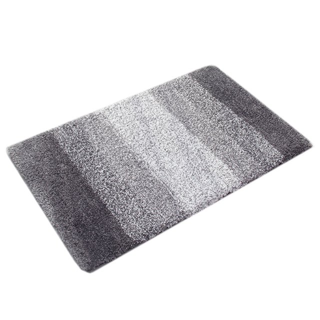 serony Non- for slip Mat Bathroom Indoor Entrance Soft Absorbent Rug Gradient Reusable Comfortable Floor Carpet Hotel Foot Pad