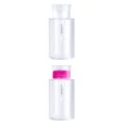 thumbnail image 4 of fastboy Empty Pump Dispenser Nail Polish Remover Refillable Storage Container Cosmetic Plastic Press Bottle Manicure Beauty Box Transparent 200ml Rose red 150ml, 4 of 6