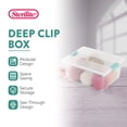 thumbnail image 2 of Sterilite 18.7 Gal Clip Box, Large Stackable Plastic Storage Bins w/ Latching Lids, 4 pack, 2 of 10