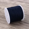 thumbnail image 4 of Cordon en Nylon, 100M X 0.8mm Cordon Noué Chinois Fil Macramé Bleu Foncé, 4 of 5