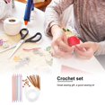 thumbnail image 3 of 23PCS Tunisian Crochet Hooks Set 3-10mm Cable Knitting Needle, 3 of 8