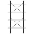 thumbnail image 3 of vidaXL 4-Tier Book Cabinet White 80x30x140 cm Engineered Wood, 3 of 5