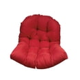 thumbnail image 4 of jinwen Coussin de Chaise Hamac Maison Jardin Remplacement Matelas de Chaise 120x80cm Rouge, 4 of 9