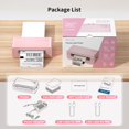 thumbnail image 3 of Gloryang Bluetooth Thermal Shipping Label Printer, 4X6 Inkless Label Machine for iOS, Android, Laptop, Wireless Printer for Small Business, Compatibl, 3 of 8
