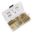 thumbnail image 4 of Sawtooth Picture Hangers Hooks Set, 100pcs Iron Frame Hanging Hooks with Screws Replacement for RV, Ships, Large Trucks, 4 of 7