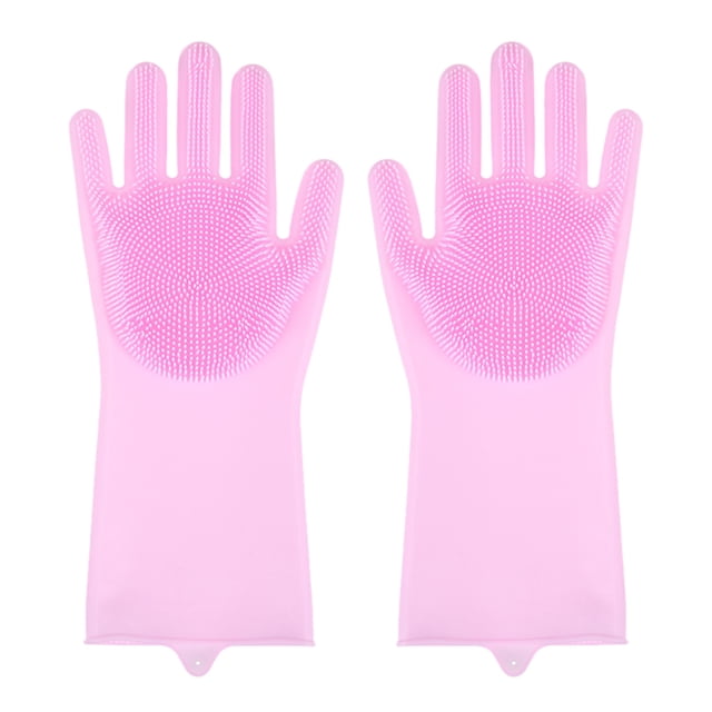 Kitchen Cleaning Silicone Dishwashing Gloves for Reusable Durable and Hygienic Kitchen Care