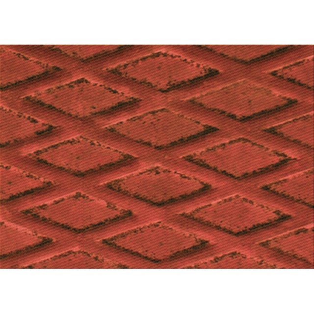 Ahgly Company Tapis Rectangulaire Lavable en Machine Intérieur Transitionnel Orange Rouge Orange, 2 Pieds x 4 Pieds