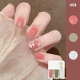 thumbnail image 2 of Riforla Three Color Nail Polish No Baking Quick Drying Set Durable Tearable Water Based Manicure 1ml Nail Polish, 2 of 3