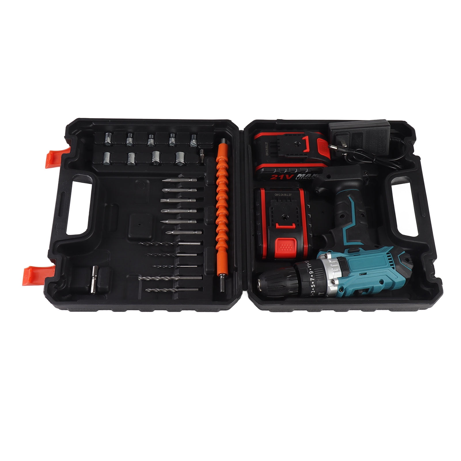 Cordless Electric Hand Drill, Lightweight Electric Hand Drill Kit Multifunctional US Plug 110-240V  for Home Repair