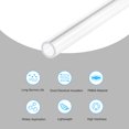 thumbnail image 3 of Unique Bargains Tube Rond en Acrylique Rigide Transparent 6mm ID x 8mm OD x 305mm Lot de 2, 3 of 6