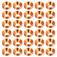 thumbnail image 1 of Unique Bargains Lot de 30 Rondelles à Encastrer M5 en Alliage d'Aluminium Anodisé pour Finition, Orange, 1 of 4