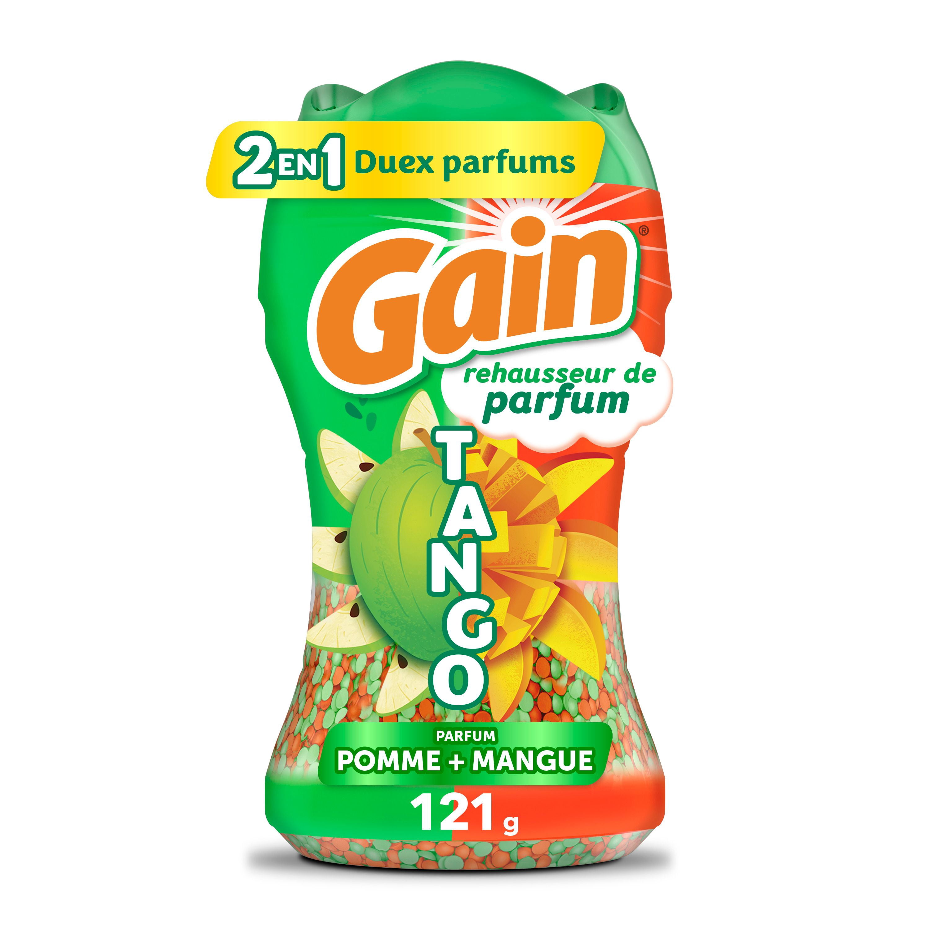 Gain Tango 2-in-1 Laundry Scent Booster Beads, Apple and Mango Scent, Laundry Beads with Dual Scents Plus All Day Freshness