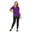 thumbnail image 2 of Iyla Women's Short Sleeve Ripple Tee, 2 of 6