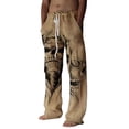 thumbnail image 1 of Men's Sweatpants Pants Soft Training Pants Men Comfy Loose Fit Wide Men Colorful Pants Leg Trousers Sports Running House Memory Jogger Pants Drawstring, 1 of 8