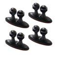 thumbnail image 3 of SHISUYAN 16pcs Self-adhesive Cable Clips Multipurpose Mini Wire Clip Cable Organizer Cord Management for Car (Black), 3 of 9