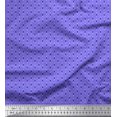 thumbnail image 1 of Soimoi Satin Silk Fabric Diamond & Triangle Shirting Print Sewing Fabric Yard 42 Inch Wide, 1 of 3
