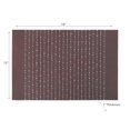 thumbnail image 2 of Coton En Vinyle Placemat Pinstripe Red - Ensemble De 12, 2 of 3