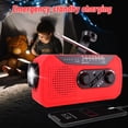 thumbnail image 3 of Emergency Crank Radio with 2000Mah Emergency Power Bank, Am/Fm/Wb Noaa Powered Radio with Alarm, Bright Flashlight, Emergency Power Bank for Cellphone, 3 of 7