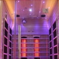 thumbnail image 2 of Blisspod 2-Person Full Spectrum Premium Hemlock Low EMF Sauna 10 Heaters Chromotherapy Reflexology, 2 of 6