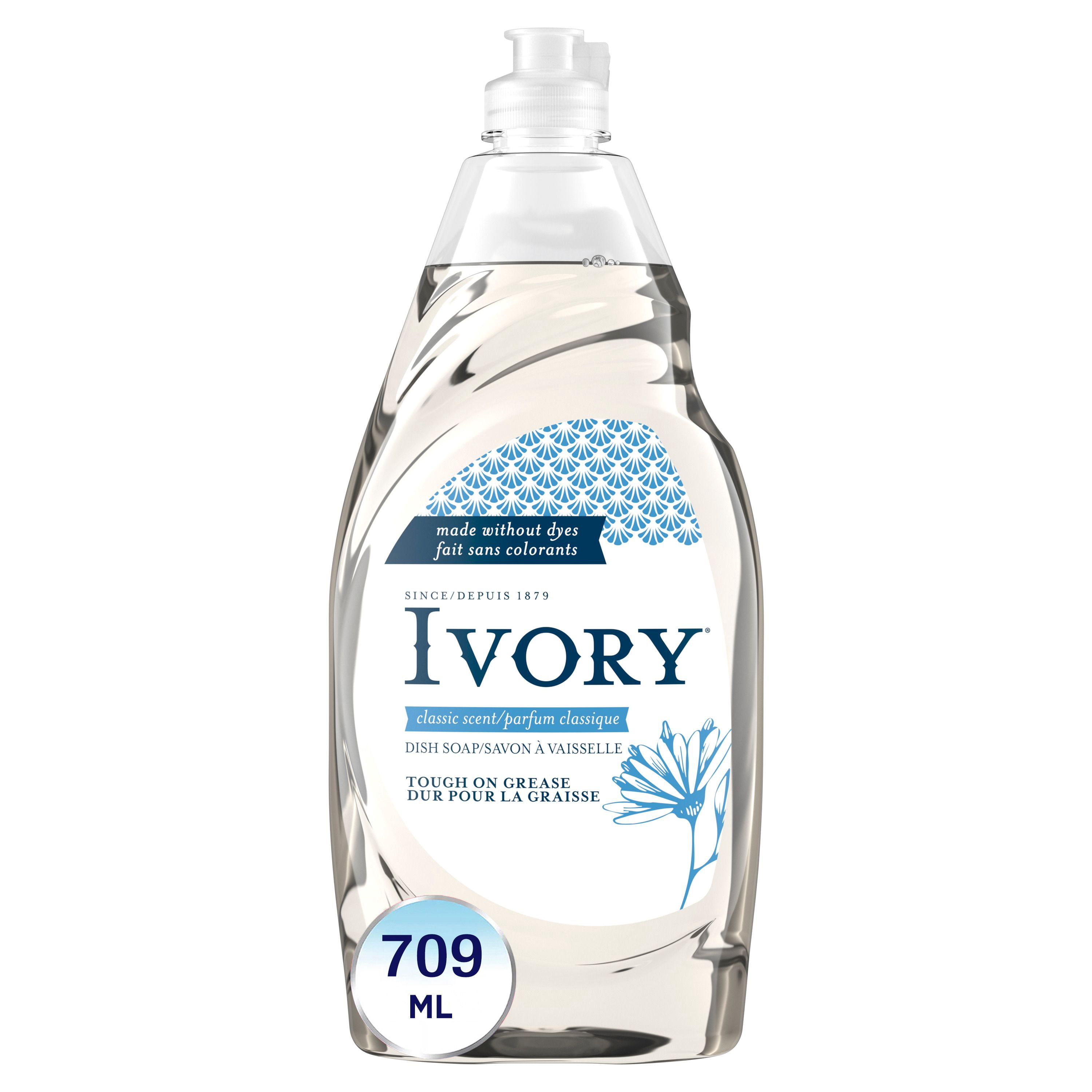 Ivory Classic Dish Soap, Dishwashing Liquid, Original 709ML