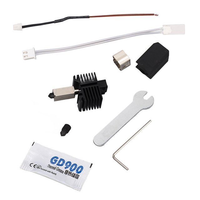 Extruder Hot End Kit 3D Printer Detachable Hotend Nozzle Set 3D Printer Replacement Parts for Bambu X1 P1P X1 Carbon