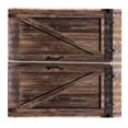 thumbnail image 2 of Rideau Semi-Occultant, Style Porte en Bois, Rideau Imprimé, Fabriqué avec Soin, 2 of 7