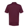 thumbnail image 3 of Adidas Polo de Performance pour Hommes, G, Bordeaux, 3 of 3