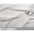 thumbnail image 2 of Soimoi Cotton Poplin Fabric Plus Sign Small Print Fabric by The Yard 42 Inch Wide, 2 of 3