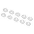 thumbnail image 3 of Clear Footswitch Toppers, Plastique 10Pcs Universel Réduire le Pédalage Accidentel Intéressant Augmentation Transparente Zone Pied Interrupteur Clou pour Pédale d'Effet de Guitare, 3 of 8