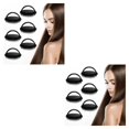 thumbnail image 3 of fastboy 6x Black Relaxing Scalp Massage Brush For Different Hair Types Safe For Sensitive Scalps Hair Comb 2Set, 3 of 6